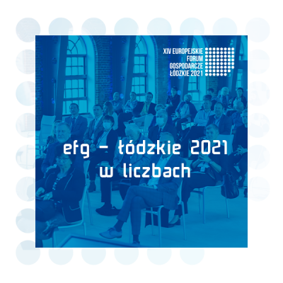 EFG - Łódzkie 2021 w liczbach